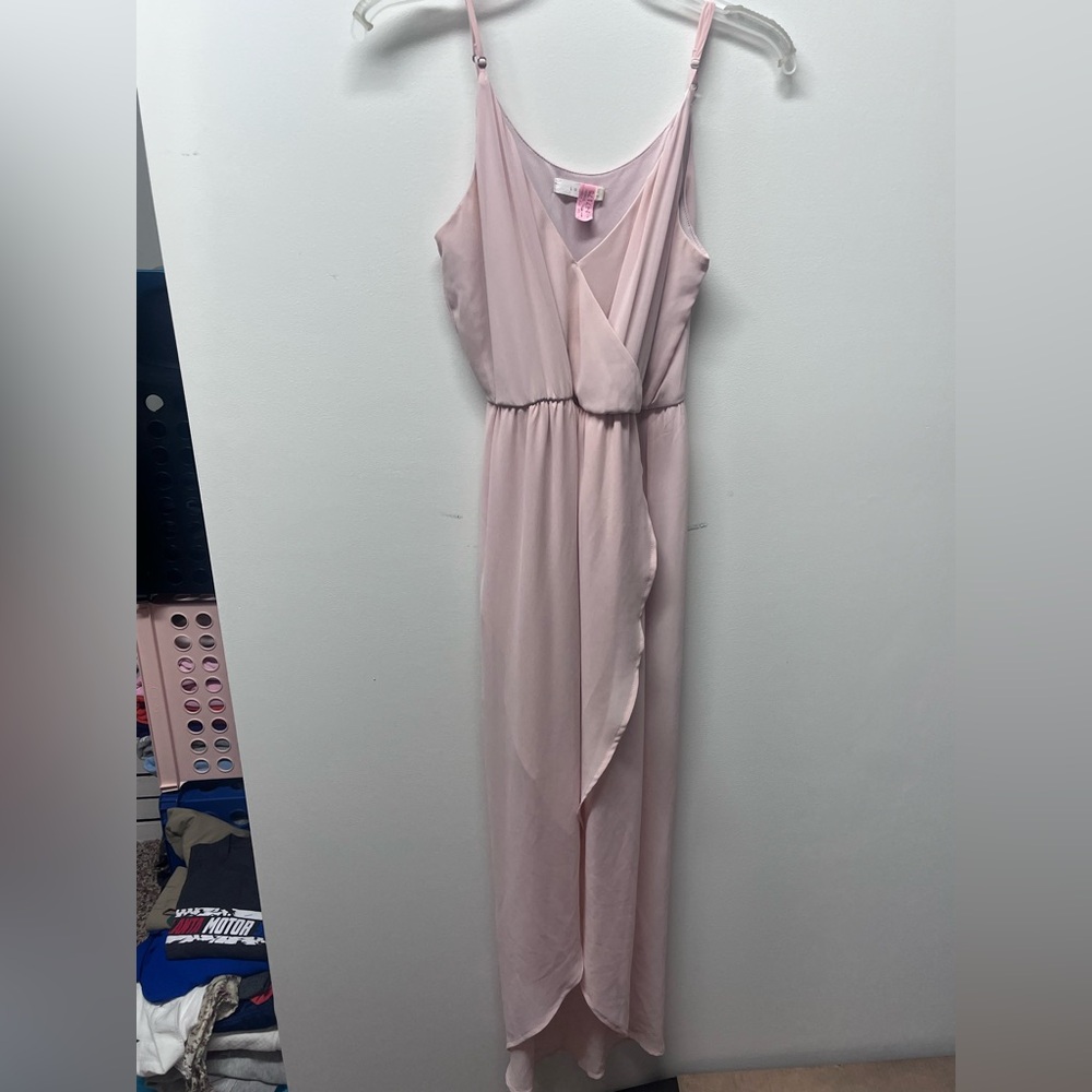 Lush Blush Pink Maxi Dress